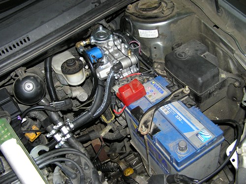 ГБО 4-го поколения «Zenit Compact» на Geely MK (Джили МК)