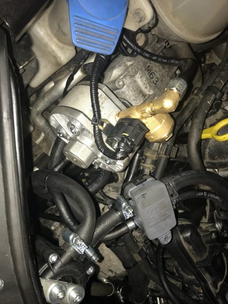 Установка ГБО на Volkswagen Passat B7 1.8 TSI