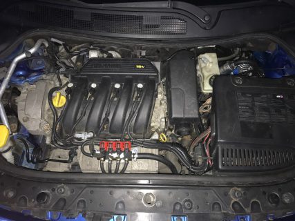 Установка ГБО на Renault Megane фото