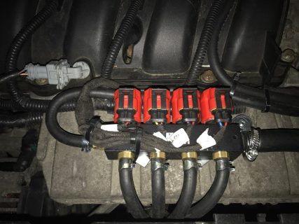 Установка ГБО на Renault Megane фото